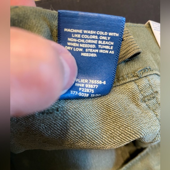 NWT Arizona Jean Co women’s Bermuda shorts size 16 1/2 plus, color Colorado Sage - Picture 5 of 13